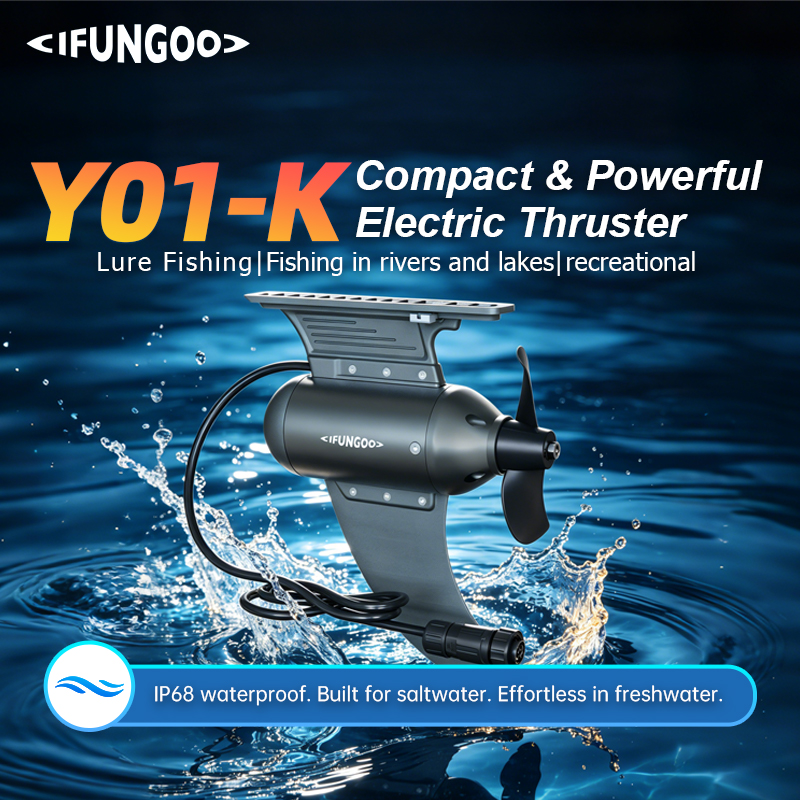 IFUNGOO Kayak Motor | Kayak Electric thruster Y01-K Model