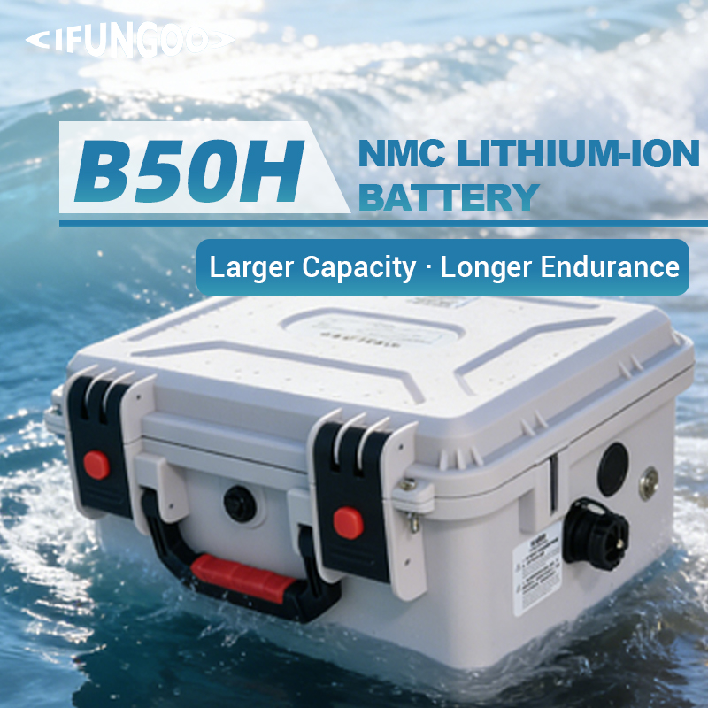 IFUNGOO B50H Waterproof lithium battery