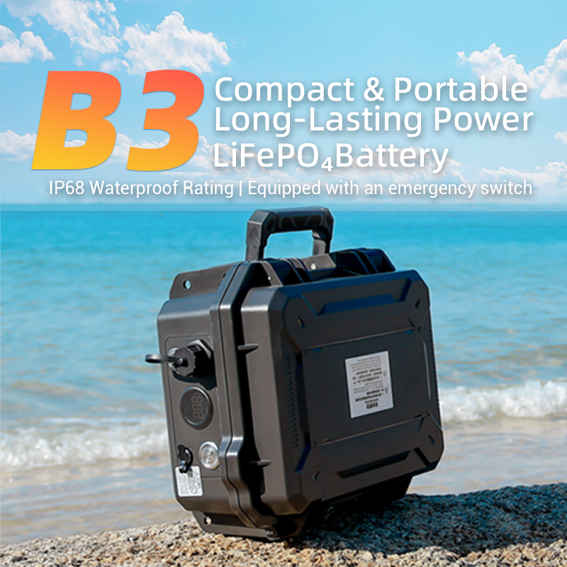 IFUNGOO B3 Lithium battery | Waterproof lithium battery for paddle board thrusters