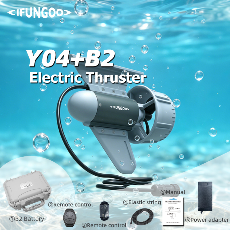 IFUNGOO Y04+B2 Electric thruster | Y04+B2 SUP Motor Kit – The Top Choice for Great Value