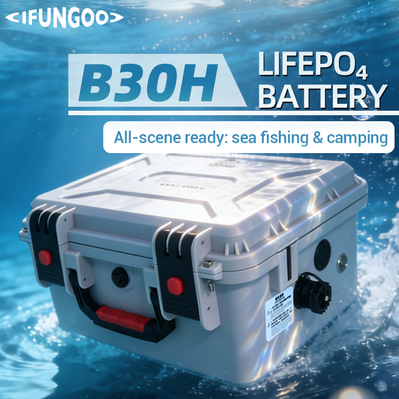 IFUNGOO B30H Waterproof lithium battery